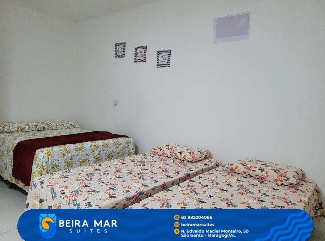 Pousada Beira Mar Suites Sao Bento Maragogi Rum bild